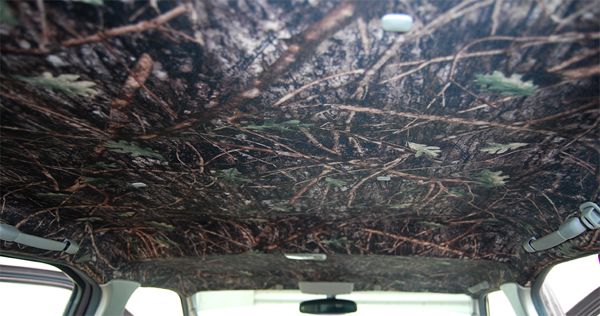 Heads-Up Leaf Camouflage Material 54"x 60" Headliner Kit